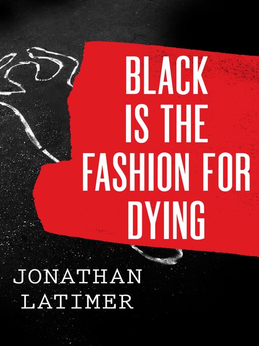 Cover image for Black Is the Fashion for Dying